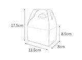 白いラッピングボックス 10個セット 12.5x8x8cm