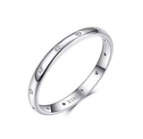 925シルバー 星型ダイヤモンドリング
