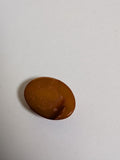 16x12mm茶色が可愛らしい、琥珀の原石です。アンバーの原石