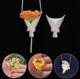 【生花を飾るネックレス】その日の気分で花を着替える ｜ オーダーメイド可