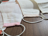 コットンマスク 4色セット 立体 洗える