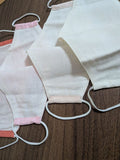コットンマスク 4色セット 立体 洗える