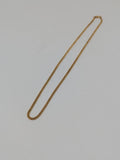 ゴールドメッキ チェーンネックレス 約50cm