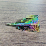 虹色ビスマスクリスタル 約5cm