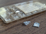 キュービックジルコニア ルース 6mm スクエア 2ピース