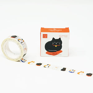 マスキングテープ 猫 (正座猫)