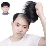 男性用 部分ウィッグ かつら ポイントウィッグ 部分かつら メンズ つむじウィッグ ヘアトップピース 隠れ 増毛 ショート トップカバ 引き抜き式
