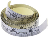 測定ステッカールーラー巻尺151cmの自己接着メトリックテープビニール定規ミシンステッカービニールの定規