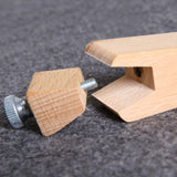 木製サンドブロック・ペーパーサンディング・レザーエッジバンディング